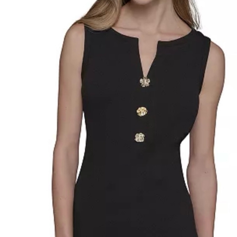 Karl Lagerfeld Black Mini Dress